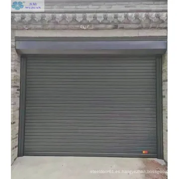 Puerta de seguridad de obturador de aluminio personalizado